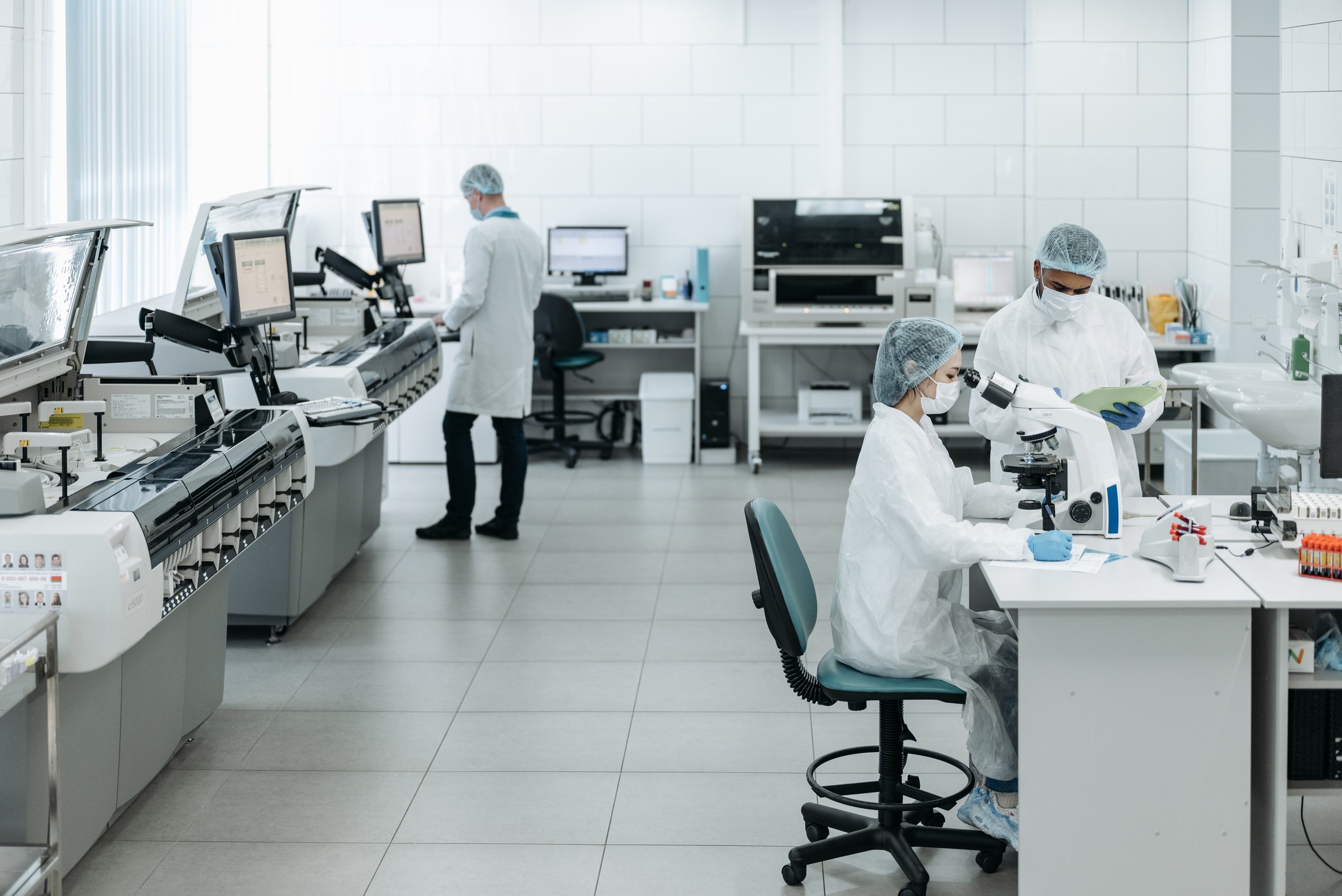 Scientists in a Laboratory